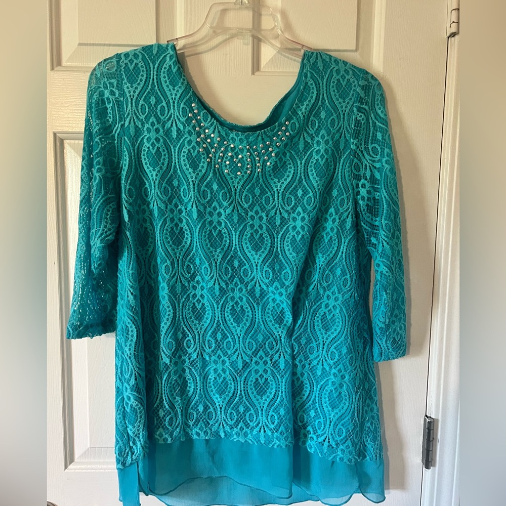 Women’s blue blouse XL